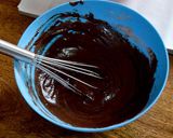 A picture of step 2 of Swiss Chocolate Roll Cake.