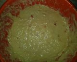 A picture of step 6 of Puff-Puff with pepper & onions.