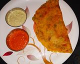 A picture of step 5 of Special vegetable dosa.