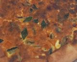 A picture of step 4 of Vegetable Clean-Out Quiche.