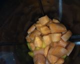 A picture of step 2 of Mixed fruit juice(carrot,mango,ginger).