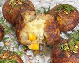A picture of step 21 of Crispy Cheese-Stuffed Aloo Corn Paneer Mexican Fusion Bombs 🧀🥔🌽 | Street-Style Fusion Snack.