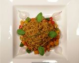 Foto langkah ke 8 dari resep Mie Goreng Sambal Uleg.