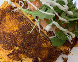 Foto del paso 3 de la receta: Crepe de zanahoria relleno de salmón ahumado