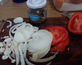 Foto del paso 1 de la receta: Pizza Gambas amb Salmó fumat i alcaparres