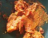 A picture of step 8 of Veg seekh kabab sizzler.