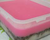 Puding Ultah Oreo Pinky langkah memasak 4 foto