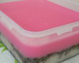 Foto langkah ke 4 dari resep Puding Ultah Oreo Pinky.