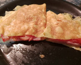 Foto del paso 3 de la receta: Omelette de tomate, queso y jamón york