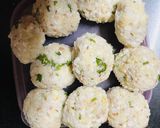 A picture of step 2 of Sabudana Vada (Party Time)🧡🧡.