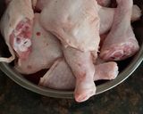 A picture of step 1 of Chicken BBq # festival contest Kampala.