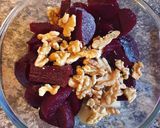 A picture of step 3 of Beetroot, walnut and apple salad (Zia Enza's salad).
