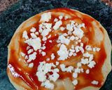 पास्ता पिज़्ज़ा (Pasta Pizza recipe in hindi) रेसिपी चरण 2 फोटो