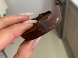 Homemade σοκολατάκια με γέμιση φρυγανιές Wasa και κρέμα φυστίκι Lava