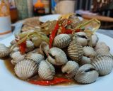 Foto langkah ke 5 dari resep Kerang Darah Masak Saos Tiram.