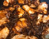 Foto del paso 13 de la receta: Pechuga de Pollo con Cebollas Caramelizadas y Arroz