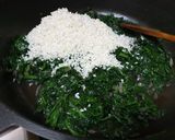 Pas rețetă Orez cu spanac și șofran (Risotto ai spinacci e zafferano) 1 fotografie