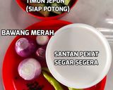 Gambar langkah 1 resipi Sayur Lemak Sawi Bersama Timun Jepun.