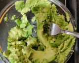 A picture of step 1 of Avocado spread.