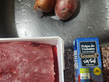 Salsa con carne y verduras