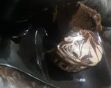 A picture of step 12 of 1 min perfect chocolate mug cake in microwave.