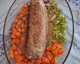 Foto del passaggio 8 della ricetta Polpettone ripieno con crema di verdure 🥕🧅💚