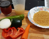 Foto del paso 1 de la receta: Cazuela de fideos con hortalizas