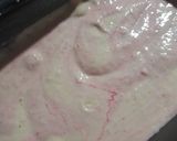 A picture of step 2 of Peach ice cream🧡.