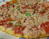 Foto del paso 5 de la receta: Tortilla abierta de atún y tomate