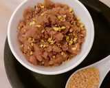 मुग डाळ हलवा (moong dal halwa recipe in marathi) रेसिपी स्टेप 5 फोटो 