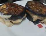 Foto del paso 6 de la receta: Bocaditos de berenjena🍆con queso🥯tomate y pollo🍅🍗🧀