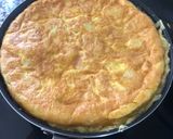 Foto del paso 10 de la receta Tortilla de patatas con jamón York y queso