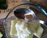 Foto del paso 2 de la receta: Sopa de melón con yogur y menta