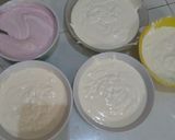 Foto langkah ke 4 dari resep Bolu kukus bunga mawar.