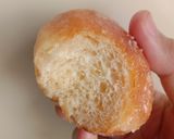 Foto langkah ke 8 dari resep Donat Topping Susu Gula Pasir.