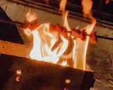 A picture of step 2 of Barbeque Mutton Kababs.