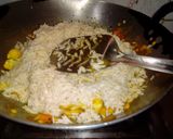 A picture of step 4 of Vegetable dal biryani.