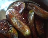 A picture of step 2 of Baby Eggplant masala.