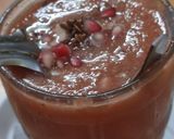 A picture of step 3 of Watermelon,cucumber,anar,flaxseeds,lemon,chat masala,cooler.