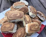 Foto del paso 7 de la receta: 👩🏼🍳Rollitos de vainilla y chocolate 🍫 🥰