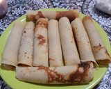 Foto del paso 3 de la receta: Panqueques con dulce de leche