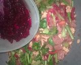 Foto langkah ke 7 dari resep Bihun buah naga.