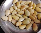 A picture of step 2 of Almond Flakes at home.