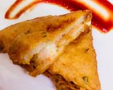 A picture of step 6 of Cheese pakoda.