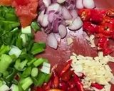 Foto langkah ke 4 dari resep Tumis jamur tahu.