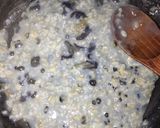 Hình bước làm 1 của món #Eatclean: Cháo yến mạch hoa đậu biếc