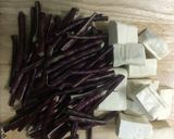 Hình bước làm 1 của món Đậu đậu luộc