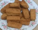 A picture of step 13 of Diet cake rusk, whole wheat flour se.