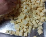 A picture of step 1 of Sweet Potato Salad.