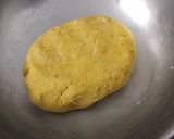 A picture of step 3 of Dudhi Vadi (Bottle gourd vadi).